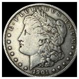1901 Morgan Silver Dollar LIGHTLY CIRCULATED