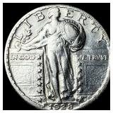 1928 Standing Liberty Silver Quarter CLOSELY UNCIR