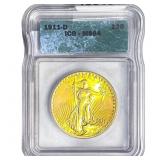 1911-D $20 Gold Double Eagle ICG MS64