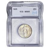 1925 Standing Liberty Quarter ICG MS65