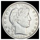 1906-O Silver Barber Half Dollar NEARLY  UNCIRCUL