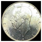 1938 Sweden Silver 2 Kroner UNCIRCULATED