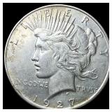 1927 Peace Silver Dollar CLOSELY UNCIRCULATED