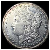 1883-S Silver Morgan Dollar CLOSELY UNCIRCULATED