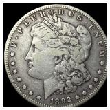 1892 Morgan Silver Dollar LIGHTLY CIRCULATED