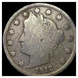 1912-S Liberty Head Nickel NICELY CIRCULATED