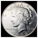 1934 Silver Peace Dollar UNCIRCULATED