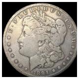 1894-S Silver Morgan Dollar LIGHTLY CIRCULATED