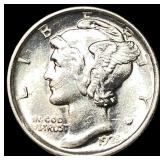 1925-S Silver Mercury Dime UNCIRCULATED
