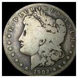 1902-S Silver Morgan Dollar NICELY CIRCULATED