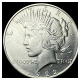 1922 Silver Peace Dollar UNCIRCULATED