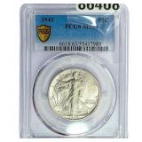 1943 Walking Liberty Half Dollar PCGS MS63