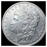 1890-S Silver Morgan Dollar CLOSELY UNCIRCULATED
