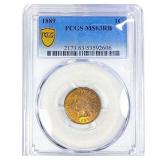 1889 Indian Head Cent PCGS MS63 RB