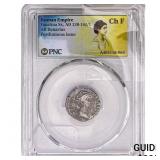 Roman Empire Faustina Sr. 138-141 AD Silver Denar