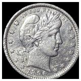 1896-O Barber Quarter CLOSELY UNCIRCULATED