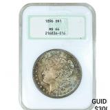 1896 Morgan Silver Dollar NGC MS64