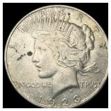 1923-D Silver Peace Dollar CLOSELY UNCIRCULATED