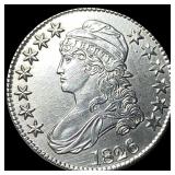 1826 Capped Bust Half Dollar CLOSELY UNCIRCULATED