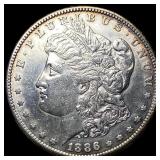 1886-S Silver Morgan Dollar CLOSELY UNCIRCULATED