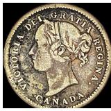 1872-H Canada 1 Cent Victoria Bronze