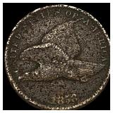 1858 Copper-Nickel Flying Eagle Cent HIGH  GRADE