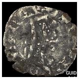Medieval France Charles IV 1322-1328 Silver Denie