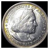 1893 Silver Columbian Expo Half Dollar  UNCIRCULA