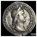 Roman Empire Sabina 130-133 AD Silver Denarius CL