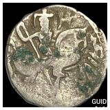 700-1000 AD India Rajput Silver Jital NEARLY UNCIR