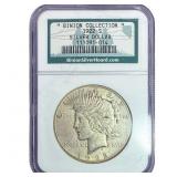 1922-S Silver Peace Dollar NGC