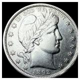 1892 Silver Barber Half Dollar UNCIRCULATED