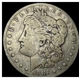 1886-O Silver Morgan Dollar ABOUT  UNCIRCULATED
