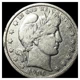 1906-D Silver Barber Half Dollar LIGHTLY  CIRCULA