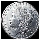1887 Morgan Silver Dollar CHOICE AU