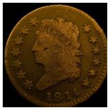 1814 Classic Head Large Cent LIGHTLY  CIRCULATED