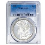 1898 Morgan Silver Dollar PCGS MS63