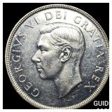 1950 Canadian Silver Dollar HIGH GRADE