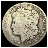 1893-CC Silver Morgan Dollar NICELY  CIRCULATED