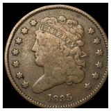 1835 Classic Head Half Cent LIGHTLY CIRCULATED