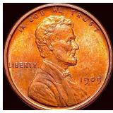 1909 RB V.D.B. Lincoln Wheat Cent  UNCIRCULATED