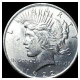 1922 Silver Peace Dollar UNCIRCULATED