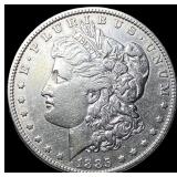 1885 Silver Morgan Dollar CLOSELY UNCIRCULATED