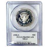 1998-S Kennedy Half Dollar PCGS PR69 DCAM