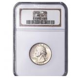 1937 Washington Silver Quarter NGC MS67