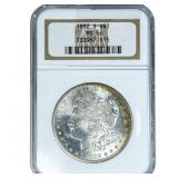 1882-S Morgan Silver Dollar NGC MS66