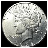 1926 Peace Silver Dollar CHOICE AU