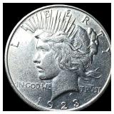 1923 Peace Silver Dollar CLOSELY UNCIRCULATED