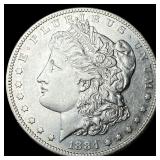 1884-S Silver Morgan Dollar CLOSELY UNCIRCULATED