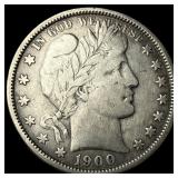1900-O Silver Half Dollar LIGHTLY CIRCULATED